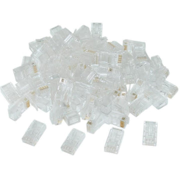 Acconet CAT5e RJ45 Connectors, Stranded/Solid Core, 50 Pack-0